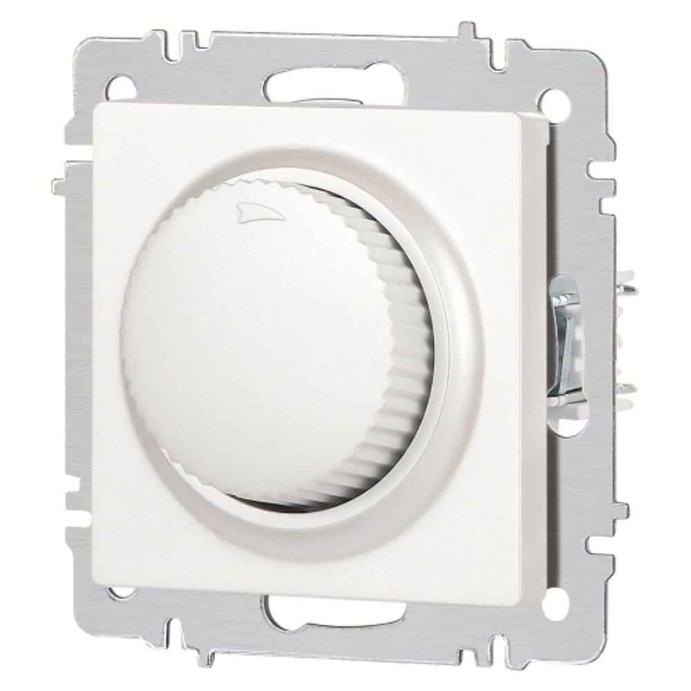 Светорегулятор Intro Accent 6-401-06 поворотный, 600Вт 230В, IP20, СУ, перламутр | Intro