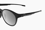 Спортивные очки Demetz Gain / Crystal Grey Grey Polarized with Turquoise/Pink Mirror Cat.3