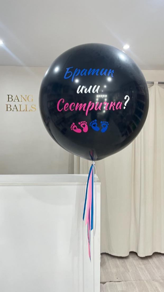 Гендерные шары мальчик или девочка №52