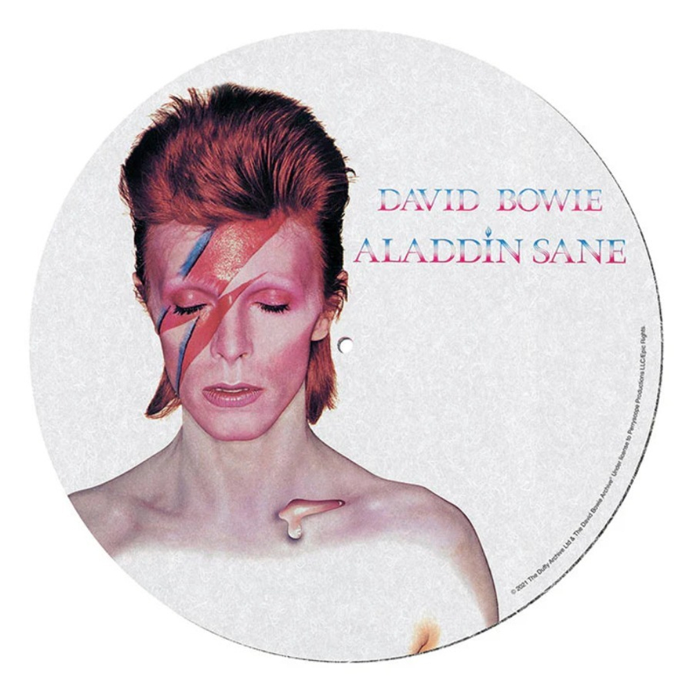Слипмат Для Проигрывателя Виниловых Пластинок (David Bowie Aladdin Sane)