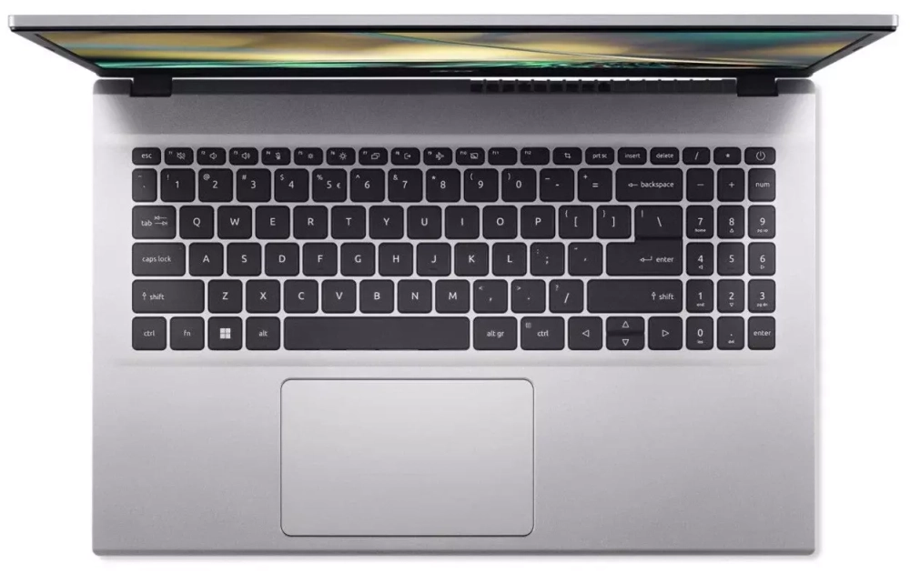 Ноутбук Acer Aspire 3 A315-59-55KQ Slim , 15.6, IPS, Intel Core i5 1235U 1.3ГГц, 8ГБ, 256ГБ SSD, Intel Iris Xe graphics , Eshell, серебристый NX.K6SER.003