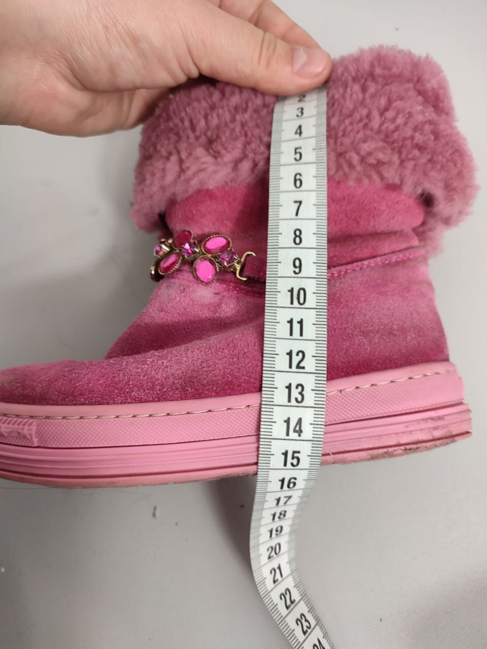 Ботинки Quis Quis зимние с декором 27 размер