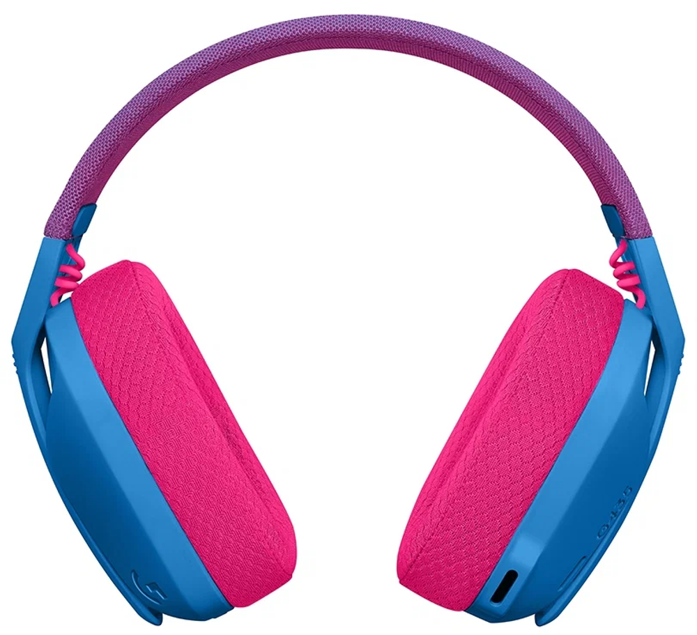 Беспроводная компьютерная гарнитура Logitech G G435, Blue And Raspberry