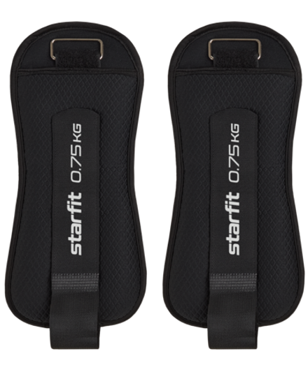 Утяжелители универсальные WT-503, 0,75 кг, черный