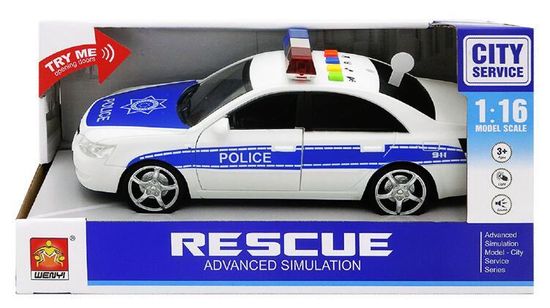 Инерционная машина "Полиция" ,(свет, звук)