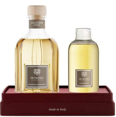 Dr. Vranjes LEATHER OUD Diffuser 250 ml + 150 ml Refill Gift Box 1 pcs