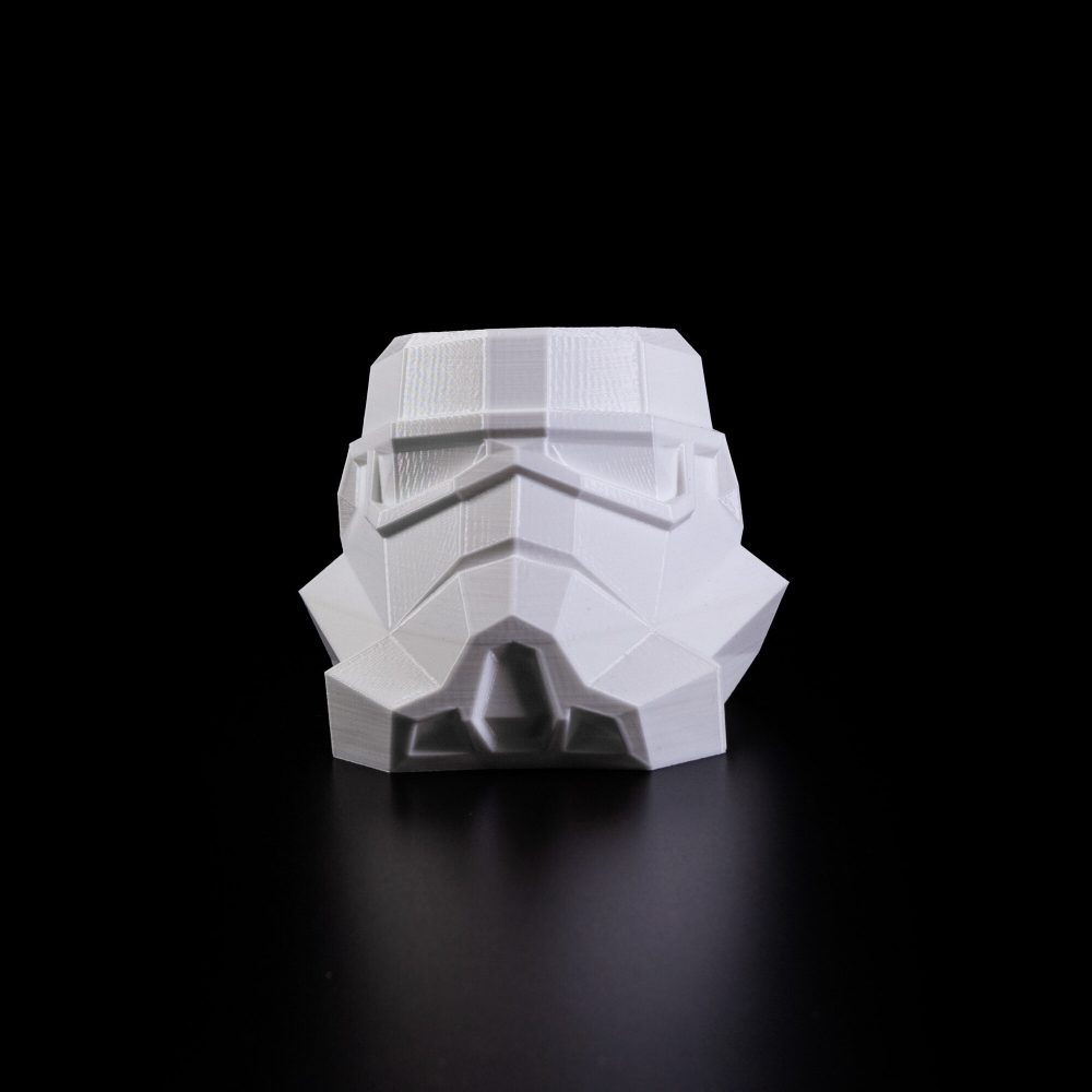 Подставка для карандашей "Штурмовик", пластик, 3D-печать, белая
