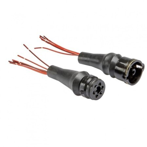 Разъем к задн. фонарям /Г-3302 бортовой/ с проводами (LECAR)