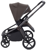 Детская коляска Rant Flex Therm Soft 3 в 1 с автокреслом Evomax Grey Shine Brown