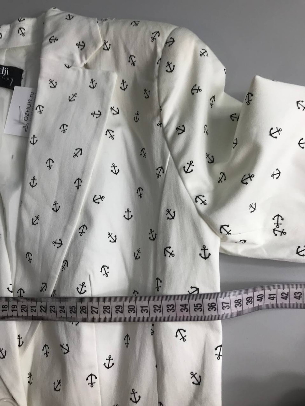 Жакет Oodji для морских приключений, маркировка 36, визуально на 42 размер