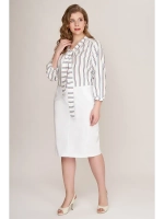 Юбка карандаш белая