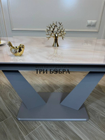 Кухонный раздвижной стол "Вирджиния", капучино