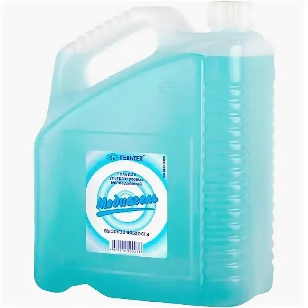 Гель для УЗИ Медиагель 5,0 кг, средней вязкости, цветной