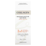 Enough, Collagen, отбеливающий увлажняющий солнцезащитный крем, SPF 50+ PA ++++, 50 г (1,76 унции)