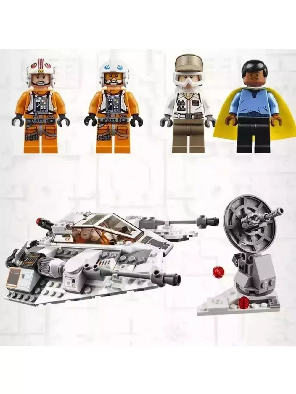 Конструктор Star War Снежный спидер 309 деталей