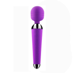 Маленький мощный силиконовый вибратор Female Massage Wand 10 режимов (фиолетовый) (Цвет: фиолетовый)