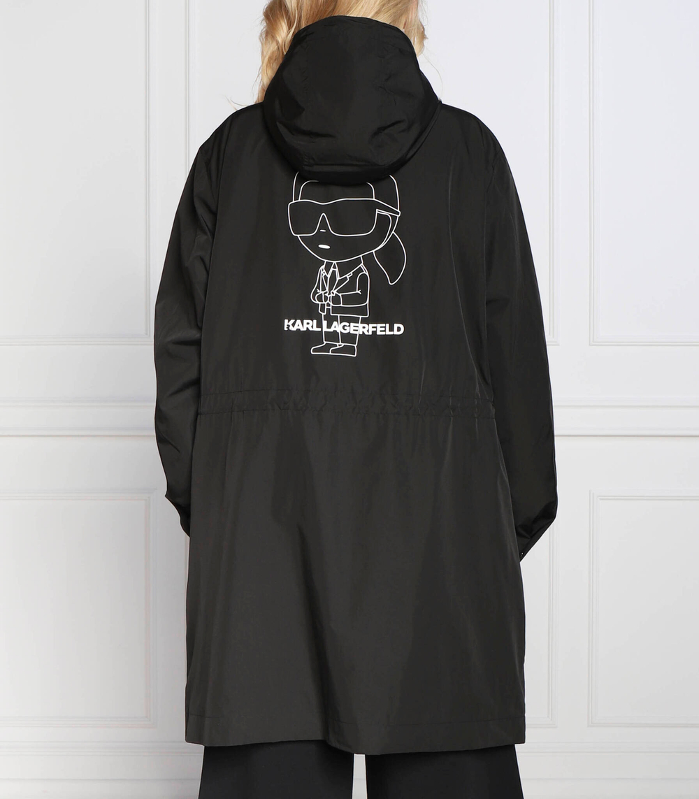 пальто ikonik 2.0 Karl Lagerfeld - черный(230W1580)