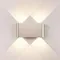 7106/4WL HIGHTECH ODL26 Настенный светильник матовый никель/металл IP20 LED 4W 3000K 220V MAGNUM