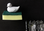 Держатель для губки duck, белый