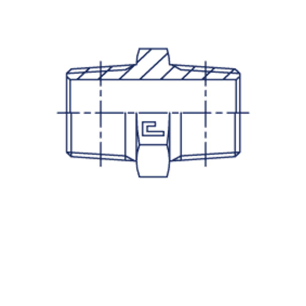 Соединение P NPT 3/4 - NPT 1