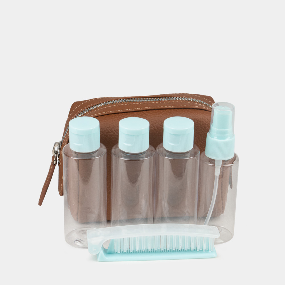 Несессер Mignon из кожи теленка цвета карамель