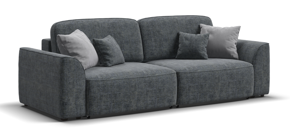 Диван Кинг Шенилл Смарт серый