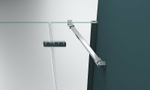 Душевой уголок BelBagno Kraft 120х90 KRAFT-AH-22-120/90-C-Cr-L профиль Хром стекло прозрачное