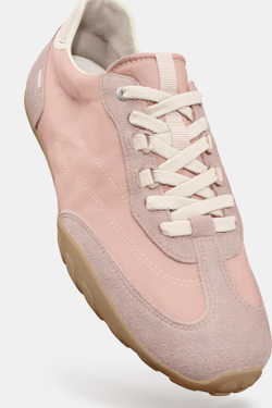 ZARA КОМБИНИРОВАННЫЕ МЯГКИЕ КРОССОВКИ, РОЗОВЫЙ