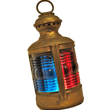 Настольная лампа из морского фонаря Janus