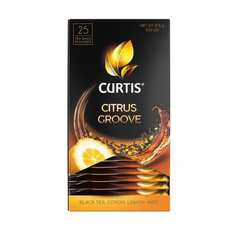 Чай зеленый Curtis Citrus Groove 25 пакетиков