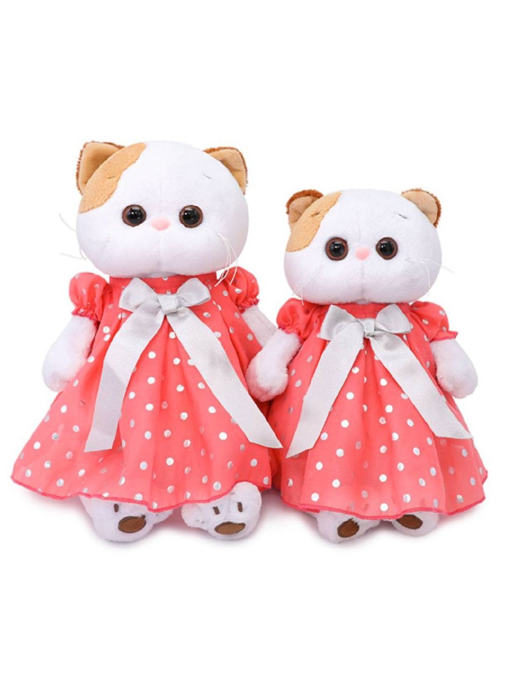 Мягкая игрушка Ли-Ли в платье в горошек 24 см