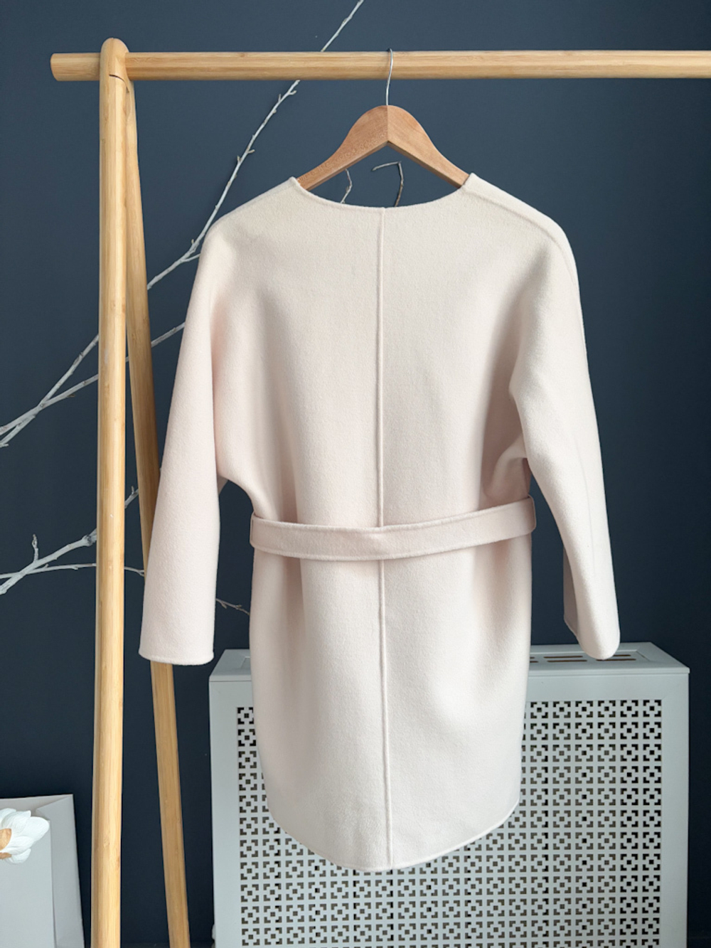Шерстяное пальто Massimo Dutti, S
