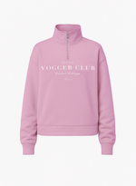 Олимпийка zip "vogger club" розовая