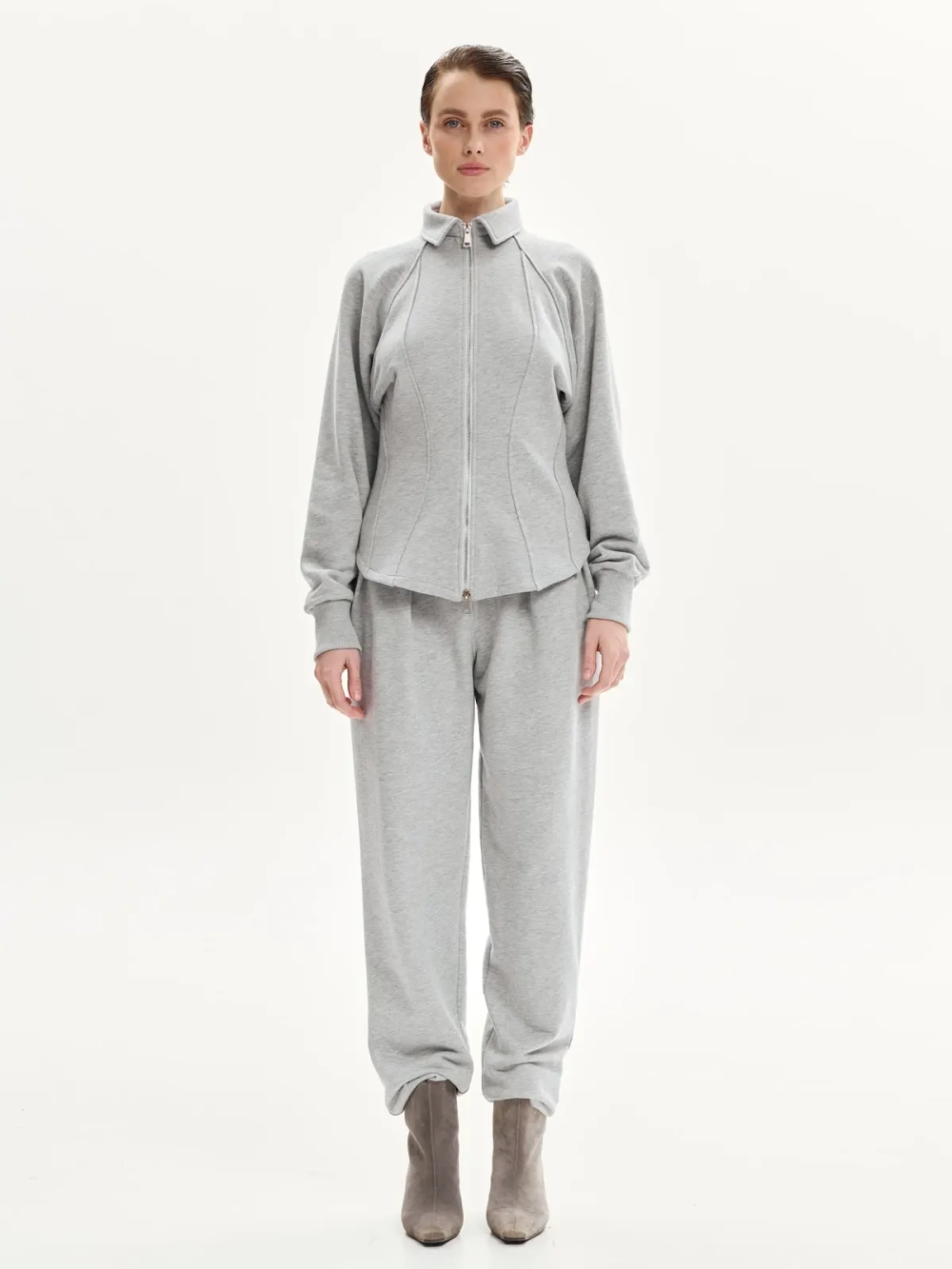 Олимпийка из футера DEW, серый