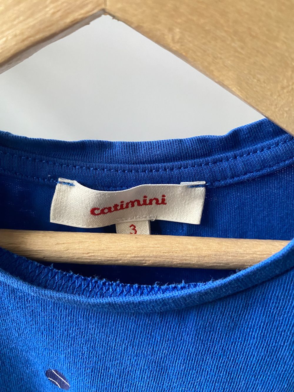 Хлопковая футболка Catimini, 98