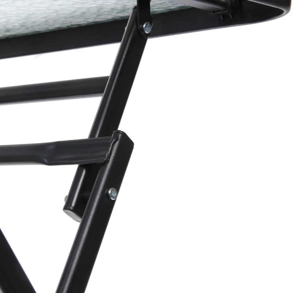 Стол складной квадратный «Дачная симфония» DS-Q70G, 70*70*70 см, черный