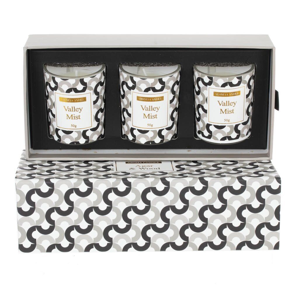 GAEM Набор из 3-х свечей ароматических, D 4.5 см, L20,5 W10 H5,5 см