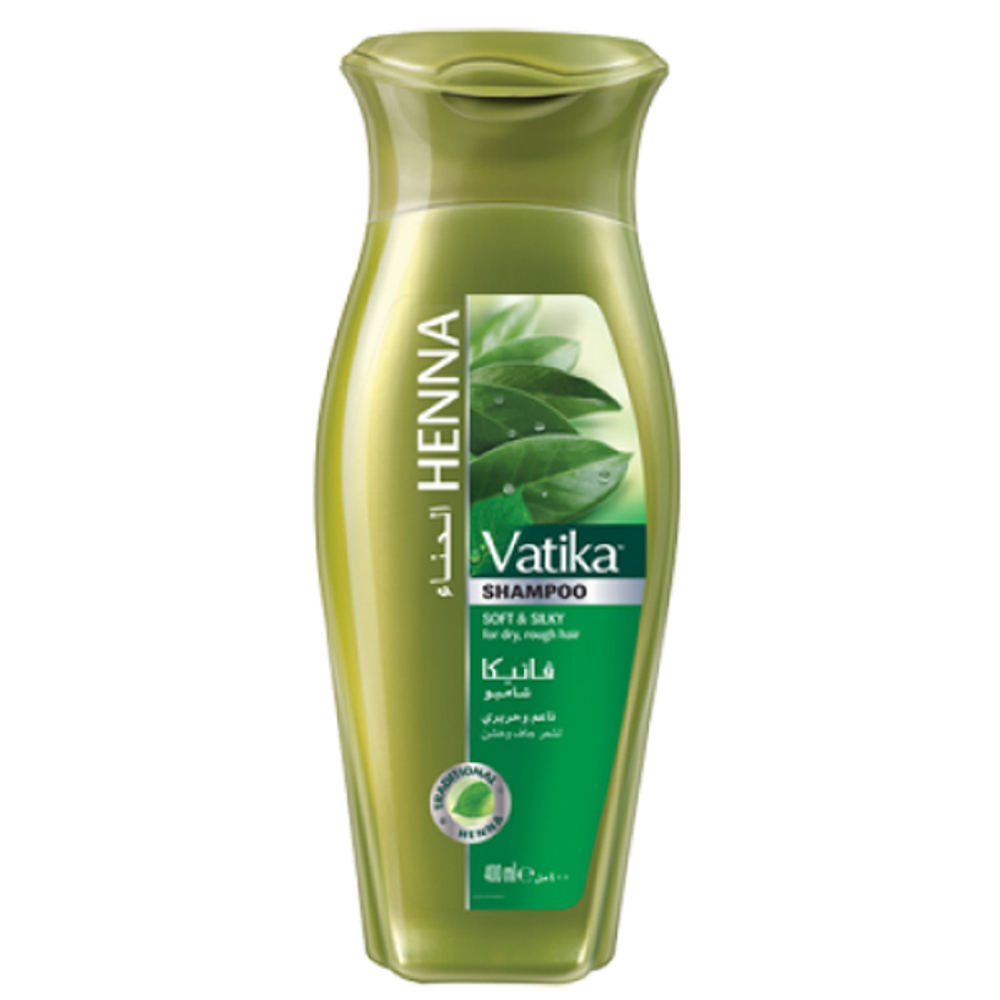 шампунь Хна Дабур Ватика (Henna shampoo Dabur Vatika), 200 мл