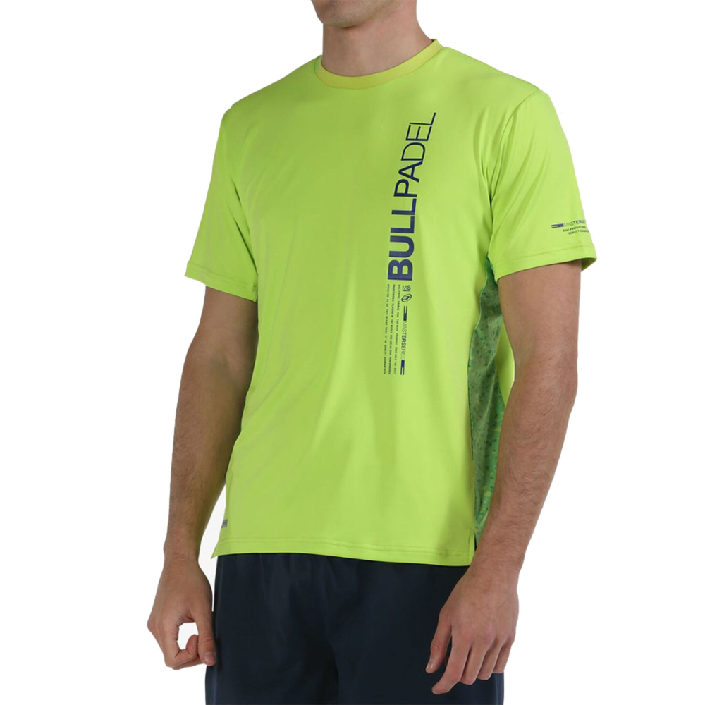 Мужское теннисное поло Bullpadel Mixta T-Shirt Men - Green