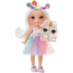 Rainbow High Littles - Модная кукла Опал Рейн (Радуга) + питомец 531203 / артикул   514534 531203  / GTIN 035051531203
