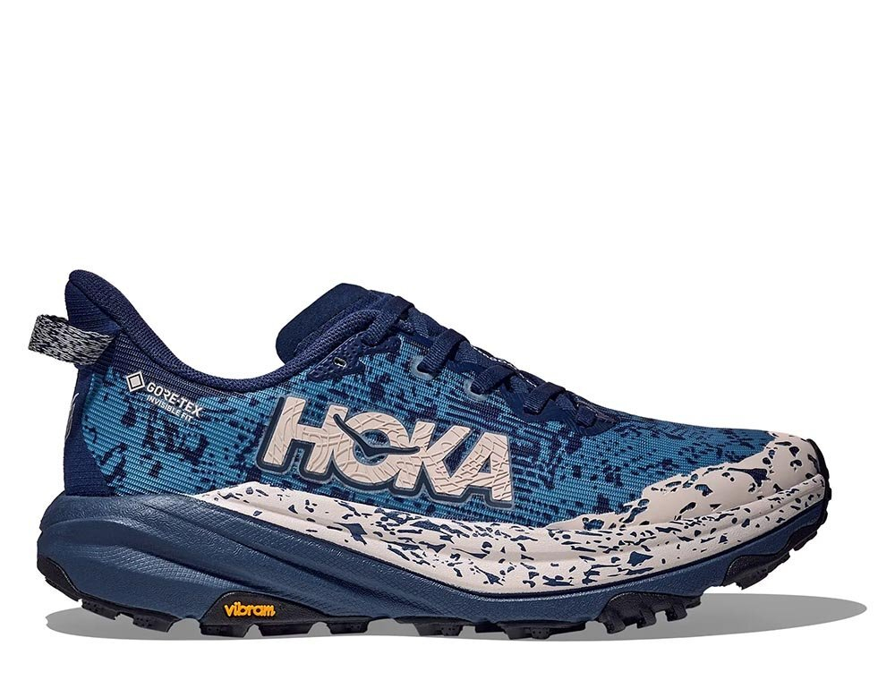 Кроссовки для бега женские Hoka Speedgoat 6 Gore-Tex Синий и Белый