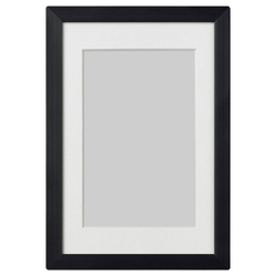 IKEA LOMVIKEN  (ИКЕА ЛОМВИКЕН)  -  Рамка, черная, 10x15 см