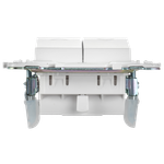 SKANDY Выключатель жалюзи 10А SK-V12W арктический белый IEK