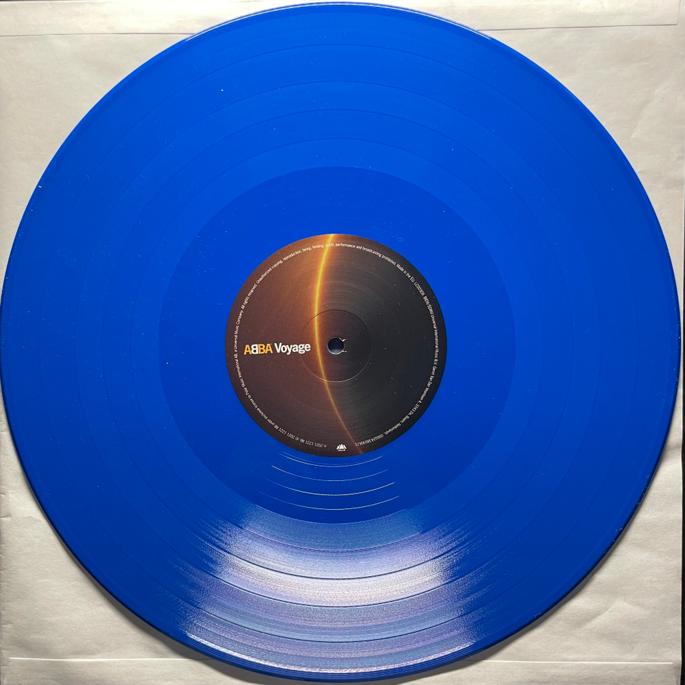 ABBA ‎– Voyage (Европа 2021г.) Blue