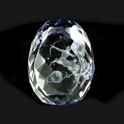 Сувенир Яйцо "Зодиак" хрусталь