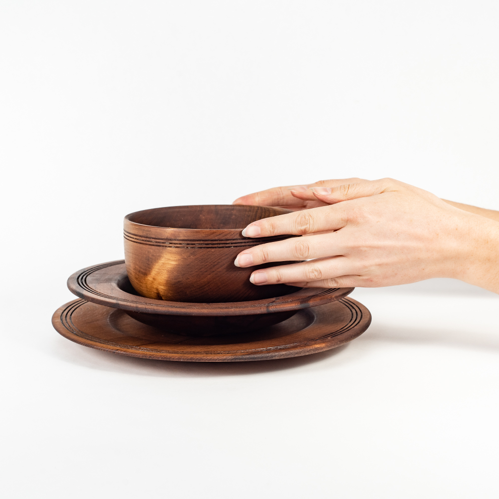 Набор посуды Art of Siberia из кедра серии Панада TN67