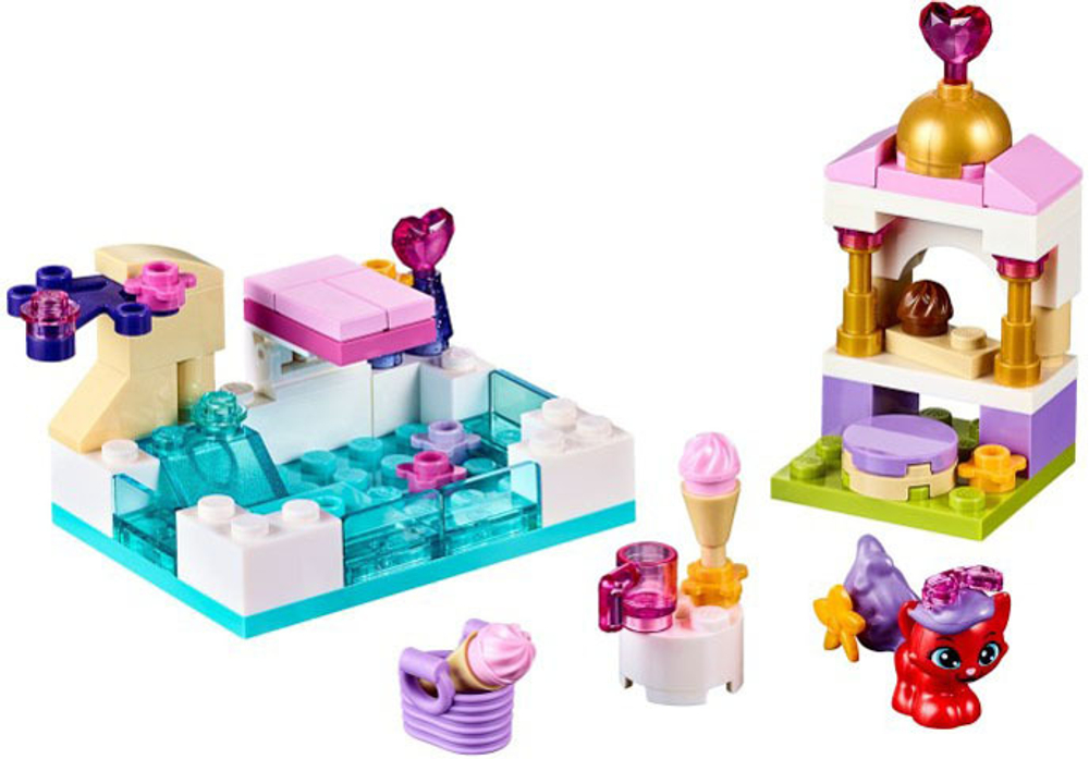 LEGO Disney Princess: Королевские питомцы: Жемчужинка 41069 — Treasure's Day at the Pool — Лего Принцессы Диснея