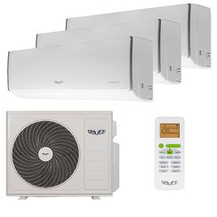 Мультисплит система на 3 комнаты Shuft SFMS/I-09 HB FMI/N8/In/white_WF x 3 / SFMO/I-27 FMI-3/N8/Out
