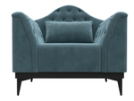 Кресло Флорида, Бирюзовый, Велюр, 112279