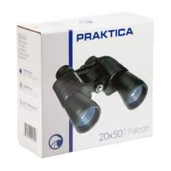 Бинокль Praktica Falcon 20x50 Black - вид на упаковку с угла